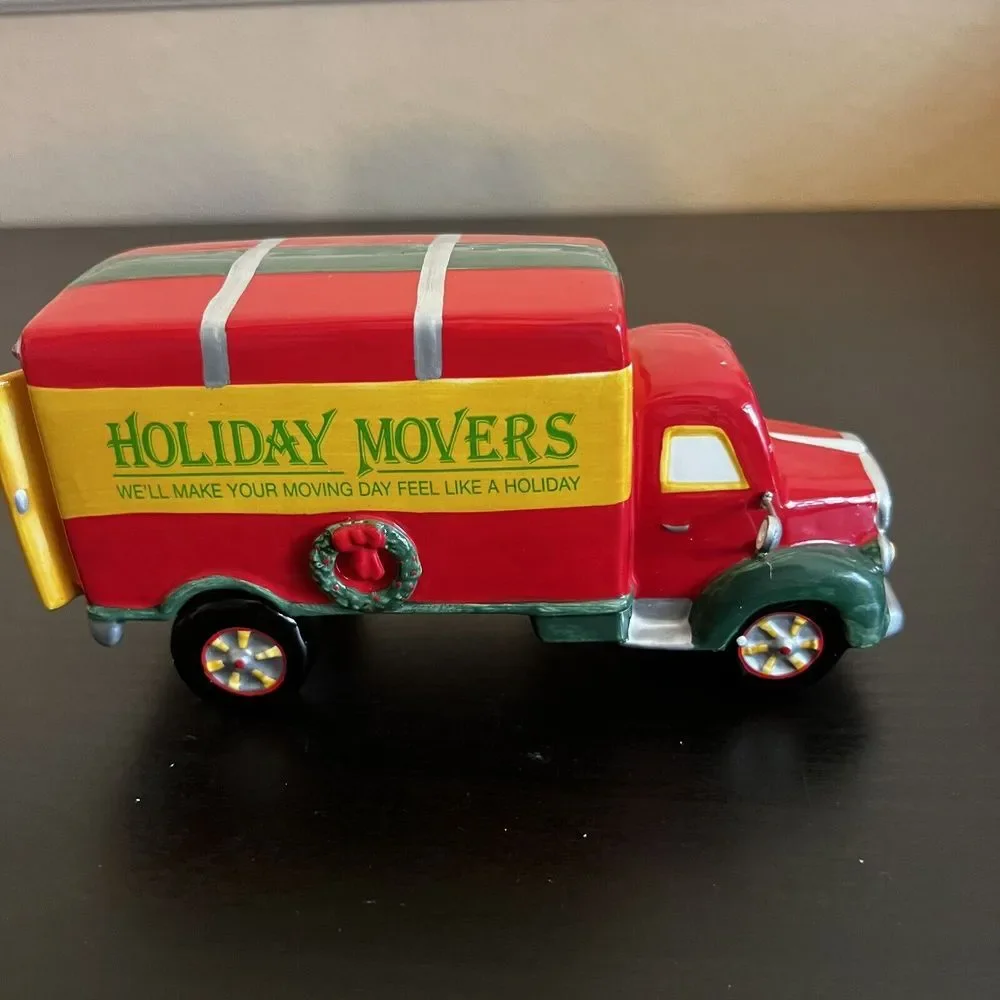 Department 56  Snow Village 1996 Moving Day #54892  3 Pc. Set‎ Retired